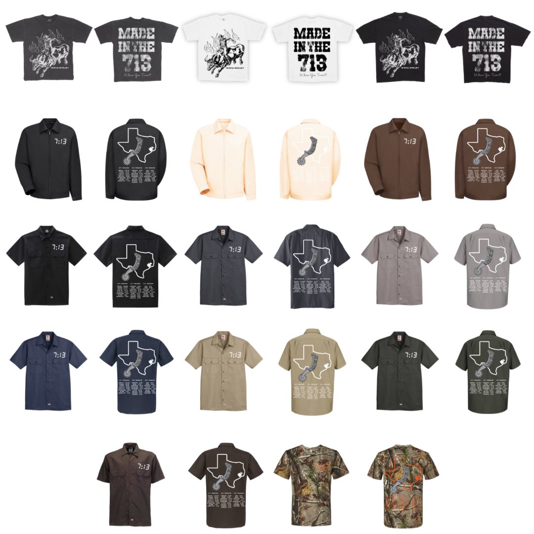 KTownSupplyCo's tweet photo. “Days After Rodeo” Collection dropping at 7:13 PM 😌

https://t.co/WfcV07oJqJ https://t.co/cRCBYyCjKr