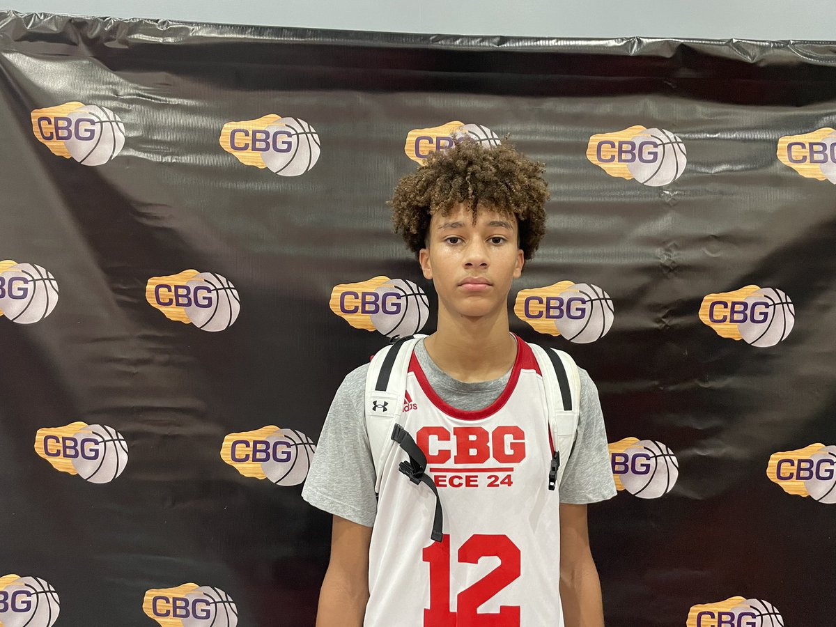 2025 Nate Ament has been showing why he’s a 5 ⭐️ so far in 3SSB Session 1. Unique ability to make shots and put it on the deck, guard multiple positions and is becoming more and more aggressive on the offensive end. 1 of the top players in all of Adidas!