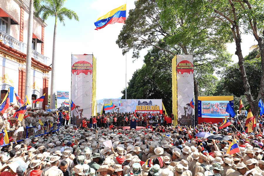 Milicia Nacional Bolivariana debe incorporarse activamente a las Brigadas Territoriales de Acción (BTA) de la Gran Misión Justicia e Igualdad “Hugo Chávez”, informó el Pdte. @NicolasMaduro al detallar que la meta es conformar, por lo menos, 46 mil BTA.