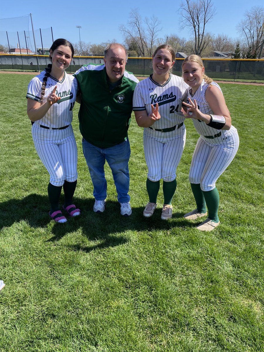#THATSAWINNER and a DH sweep over Glenbrook South! The Rams won game one, 3-0, behind a complete game shutout with 9 Ks by <a href="/KaitlynneF_2026/">Kaitlynne Faust #24</a>. <a href="/KateDavies2026/">Kate Davies</a> hit a 2-run HR, and <a href="/AshleyM38032269/">Ashley Mueller</a> hit her first varsity HR!