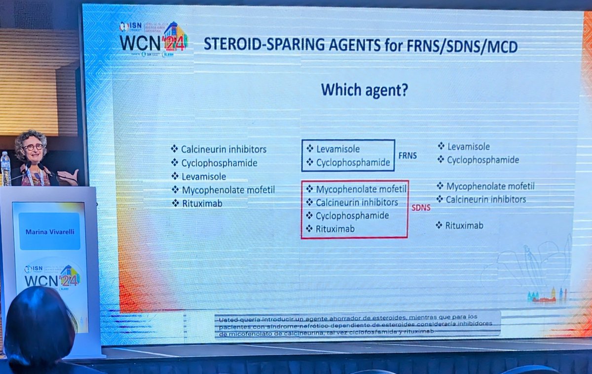 🧩Nephrotic Syndrome 🎯A sneak peek into the Glomerular disease frequency by age. 🎯What is your choice of steroid sparing agent/s? #ISNWCN