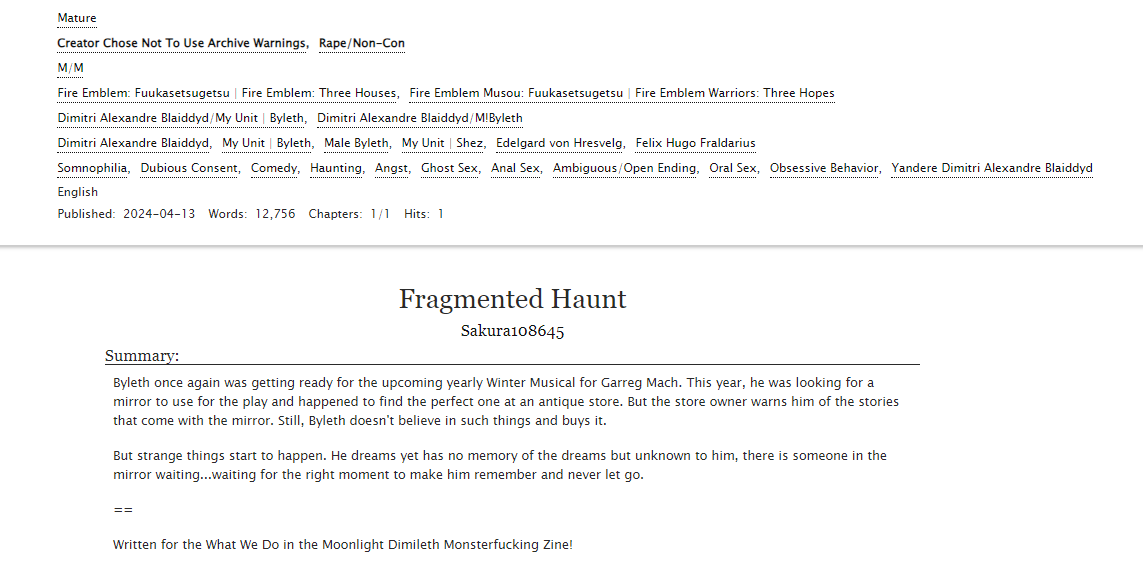 Sakura108645's tweet photo. I can finally post my pieces for the @Dimileth_WWDITM
I wrote, Fragmented Haunt, and created these amazing strikers and stationary/planners! It was an honor being part of the zine and hope you all enjoy it!

Fragmented Haunt: AO3: https://t.co/plXpdHFddS https://t.co/7tegJpjc3m