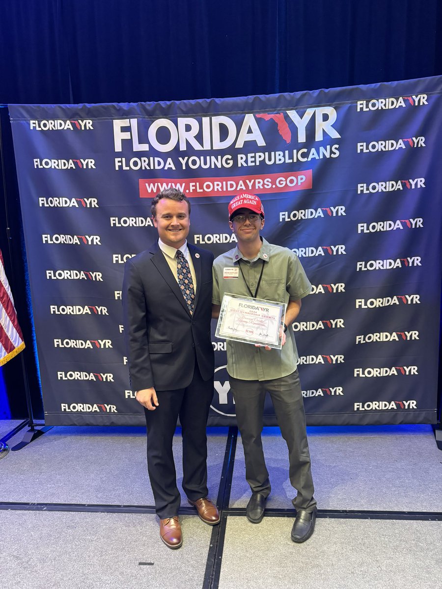 The Broward Young Republicans are having a great time at the Florida Young Republicans Annual Convention. We are also proud to announce that we have also received the 2024 Most Membership Growth Award. Stay tuned for more highlights to come!
.
.
#beatbiden #youngrepublicans #gop