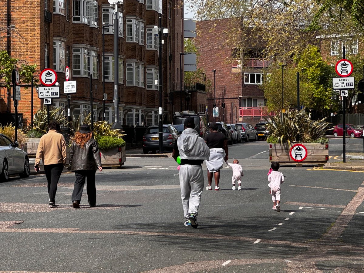 Low traffic streets work for the young and old.