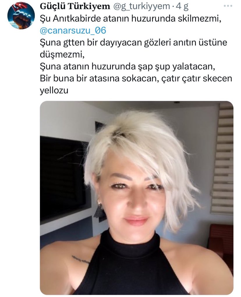 Bu aşşalık kim ya bizim can dostumuz Arzuya bir kadına bunu yapan adiye haddini bildirin lütfen. Sen arzuyu bırak bana gel şerefsiz insan değilsin. 👇👇👇👇👇 . @g_turkiyyem