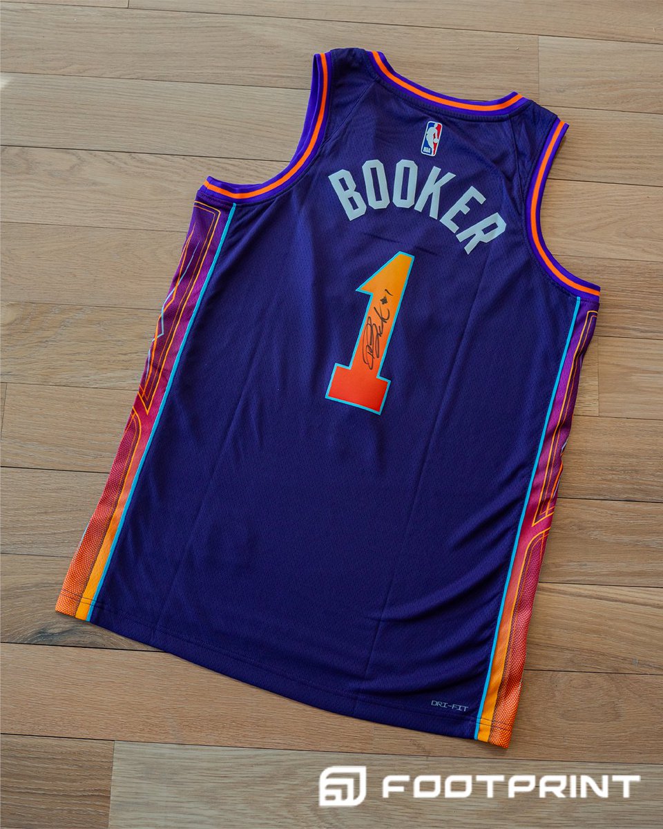 🚨 GIVEAWAY ALERT 🚨 RT this for your chance to win a signed Devin Booker El Valle Jersey! @planetfootprint | #ComingInHot