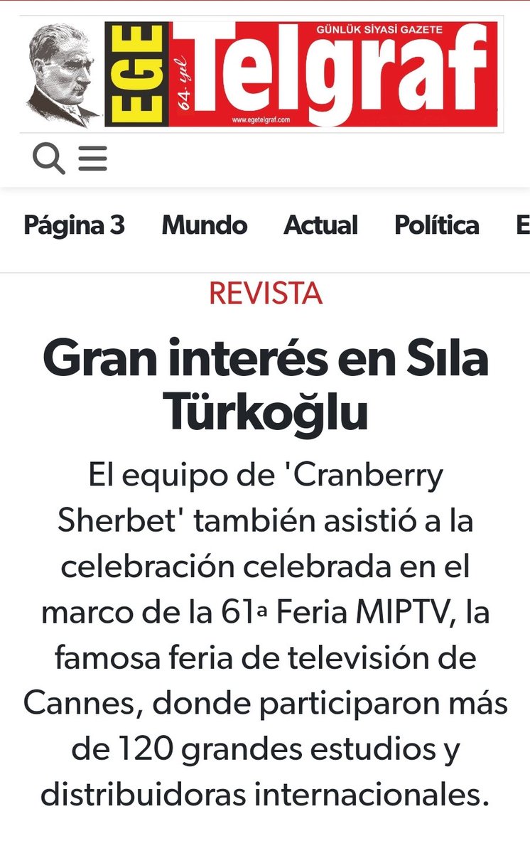 tatamartin87229's tweet photo. https://t.co/thghwUG5dO…
@MipTV
#cannes #France #MipTV
#SılaTürkoğlu
@telgrafturk https://t.co/kuXh1rTVxh