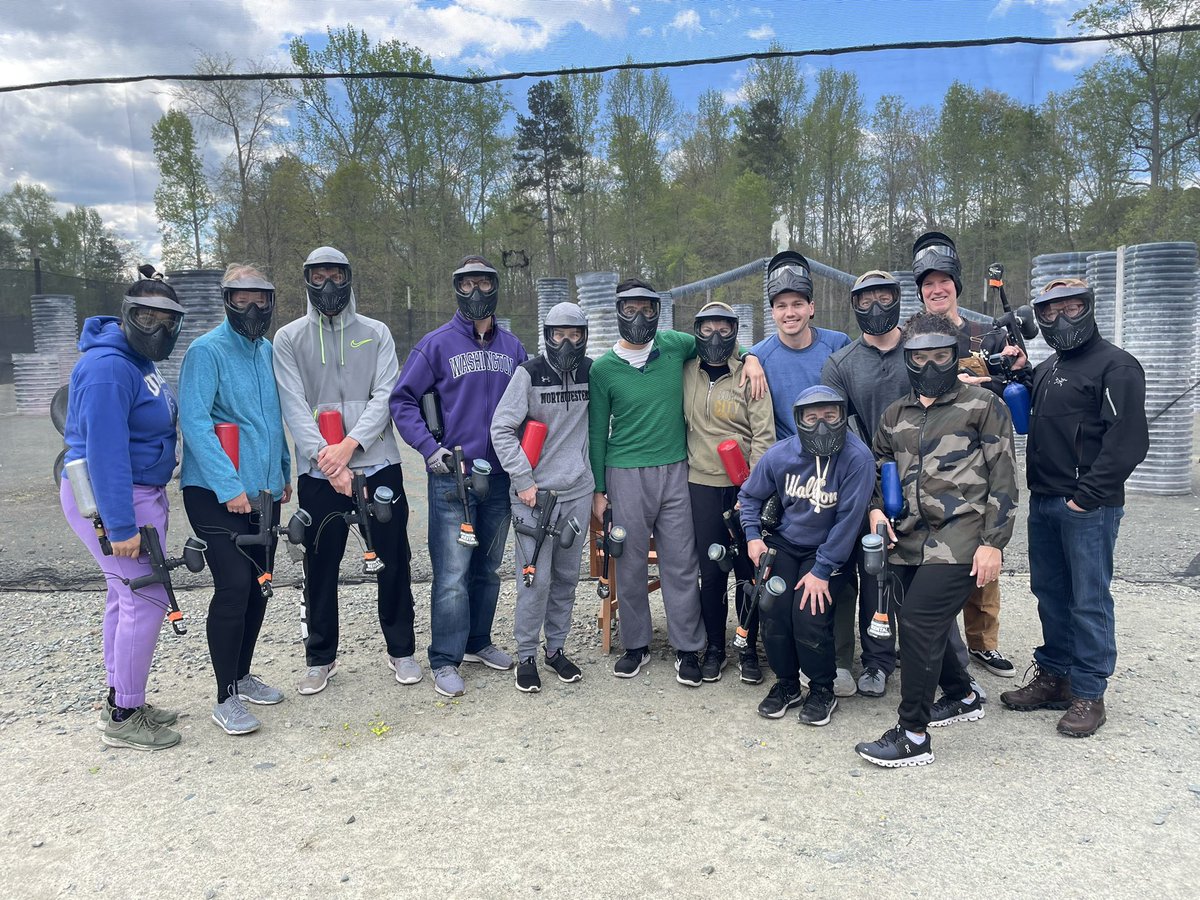 jointdocShields's tweet photo. Great time at what hopefully is our first annual faculty vs residents Orthopaedic surgery paintball battle. 🧵

#orthotwitter @WakeForestOrtho @AtriumMSKI @AtriumHealth @AtriumHealthWFB 

Before              and                    After https://t.co/o1l4wFPcHq