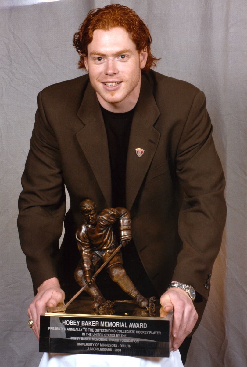 20 years to the day, Junior Lessard got his hands on the Hobey, and UMD cemented its status as the home of the Hobey Baker Award.