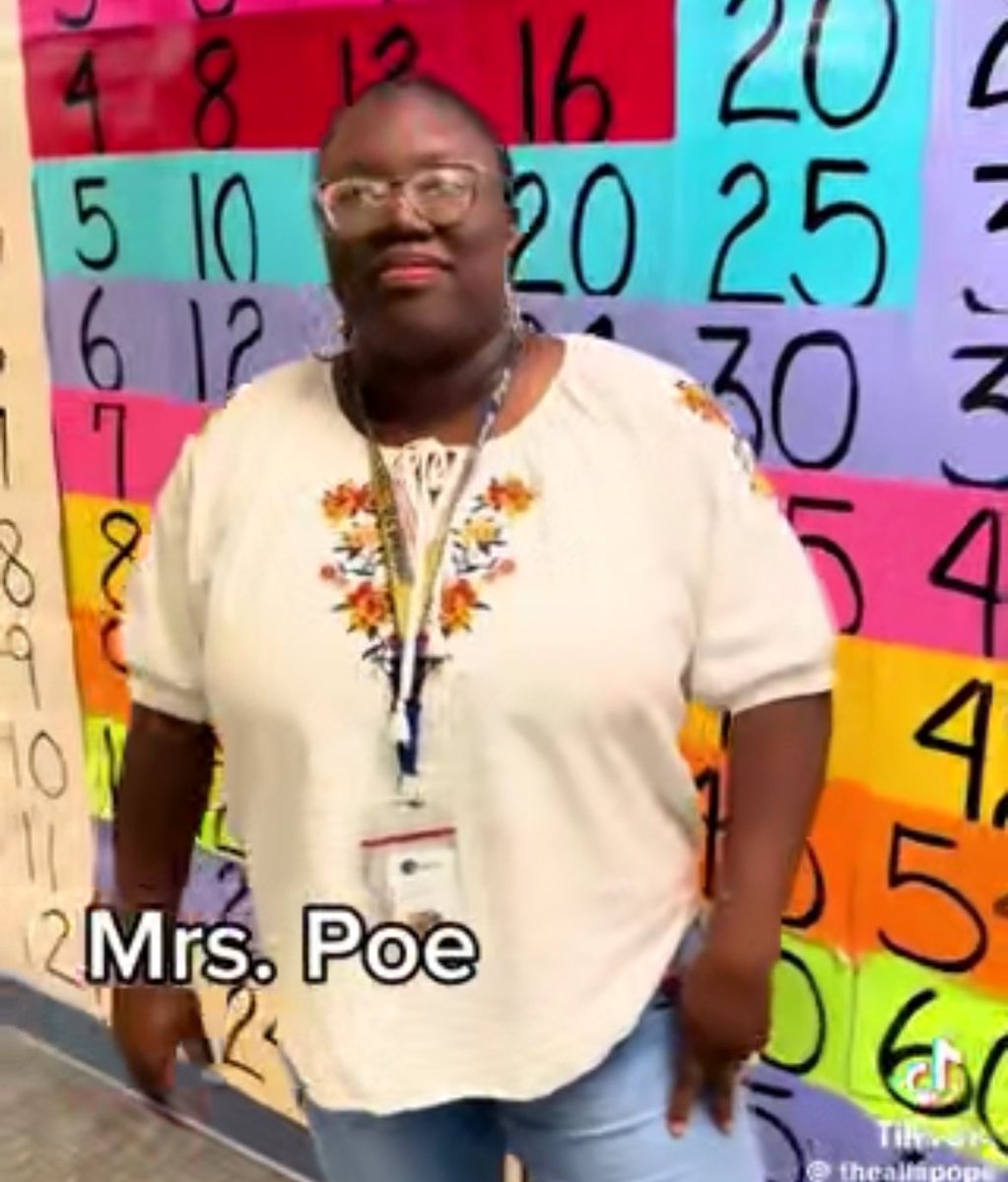 mrs. poe hit it tho!