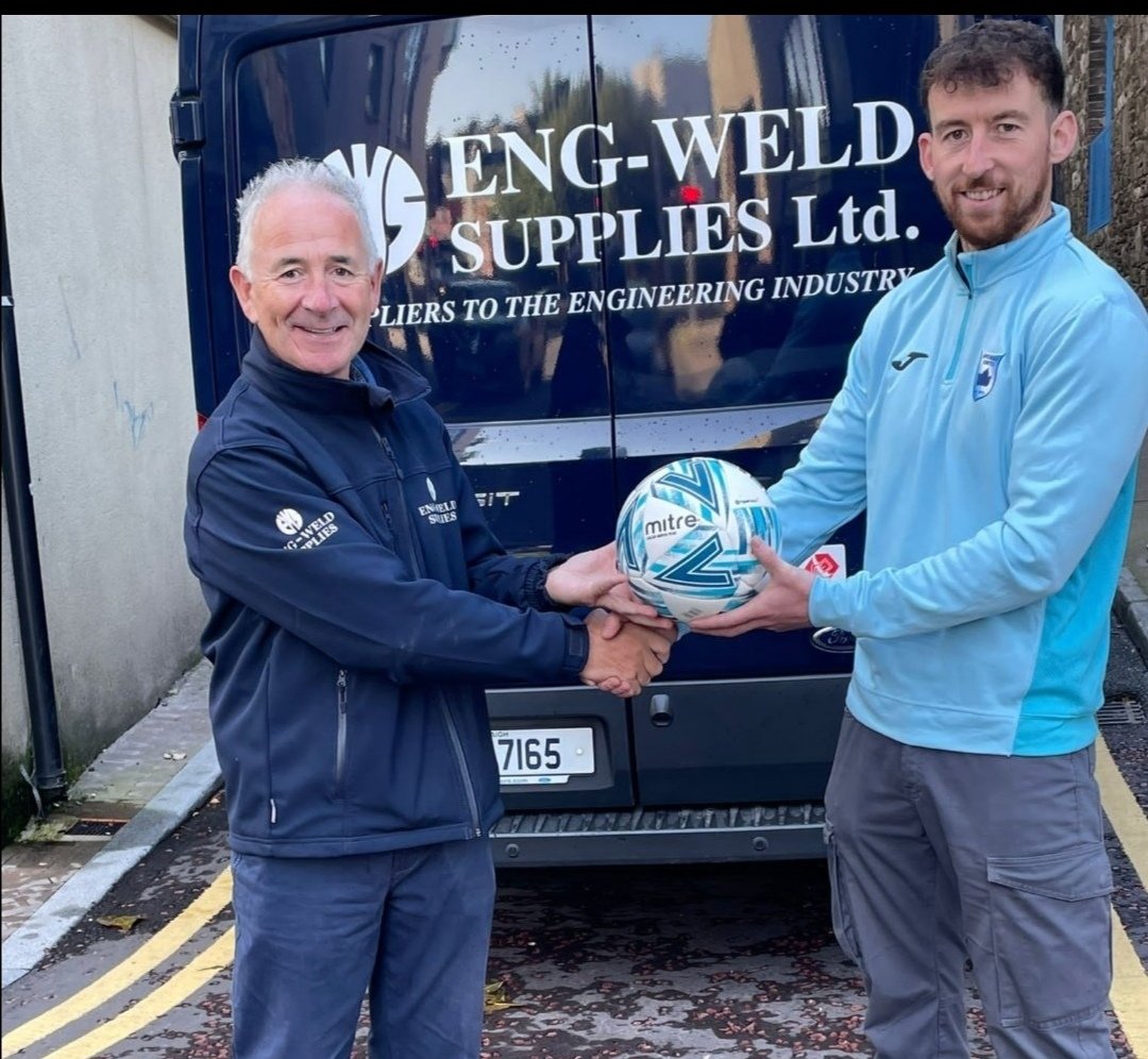 Our Junior Premier team host @collegecors in MSL Junior Premier Division in Avondale Park on Sunday morning at 10-45am. Thanks to ENG - WELD our Match Ball Sponsor ⚽. @TheVenueBars