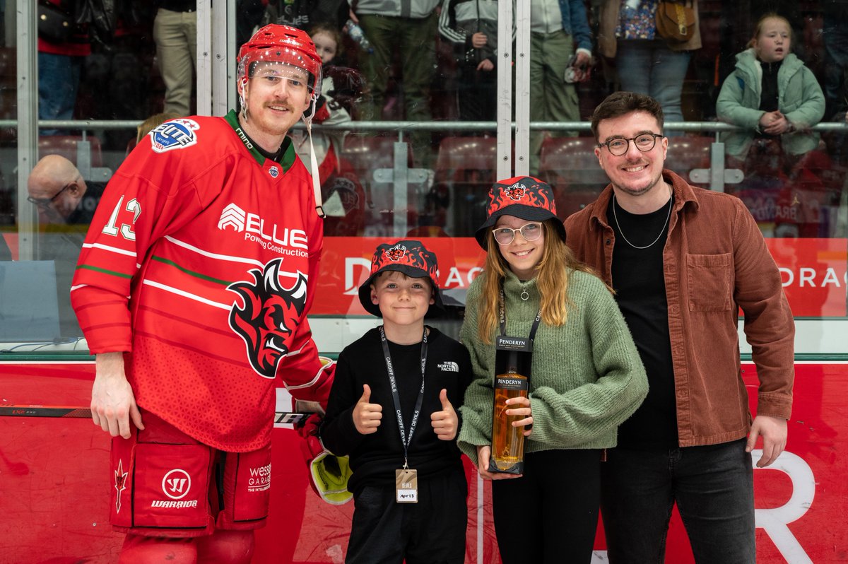 And your 😈 Man of the Match sponsored by @PenderynWhisky Returning to the ice and scoring 2 goals tonight ... #13 Tyler Busch 👏🏻👏🏻👏🏻