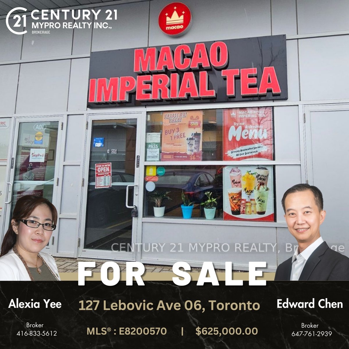 📣 Take a look at our latest MyPro Realty listings!🤩 Great exposure on 2 sides. Perfect for retail, office in growing mixed-use commercial/retail district plenty of free parking. #TorontoRealEstate #TorontoHomes #TorontoRealtor #TorontoProperties #GTARealEstate #TorontoLiving