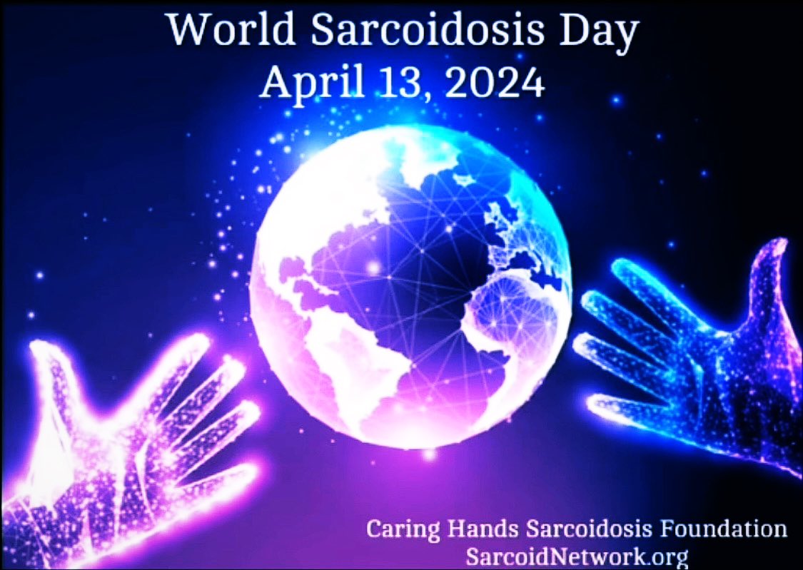 Today is #WorldSarcoidosisDay!💜
Today we can make a difference, today we can begin conversations about Sarcoidosis, today we can work together to spread awareness. We are stronger when we are unified working together. We are one team with☝🏻goal!#SarcoidosisAwareness #RareDisease
