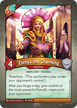 In #KeyForge, you often have to decide on the fly which combos/cards to play in which order, and adapt to your opponent's deck. Fixed sequences can even become dead ends. That's what makes this game so exciting for me. 😊