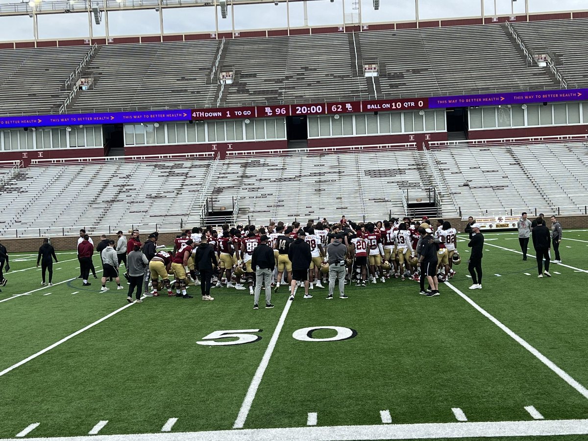smars319's tweet image. More scenes and sounds from the BC Spring Game. These guys played hard the entire time and it’s exciting to see what BoB is doing to prepare the team for next season! @BCFootball @BCFootballFans @WillBlackmon @OurBleepinCity1 #wearebc #forboston #forbostonalways #earnit