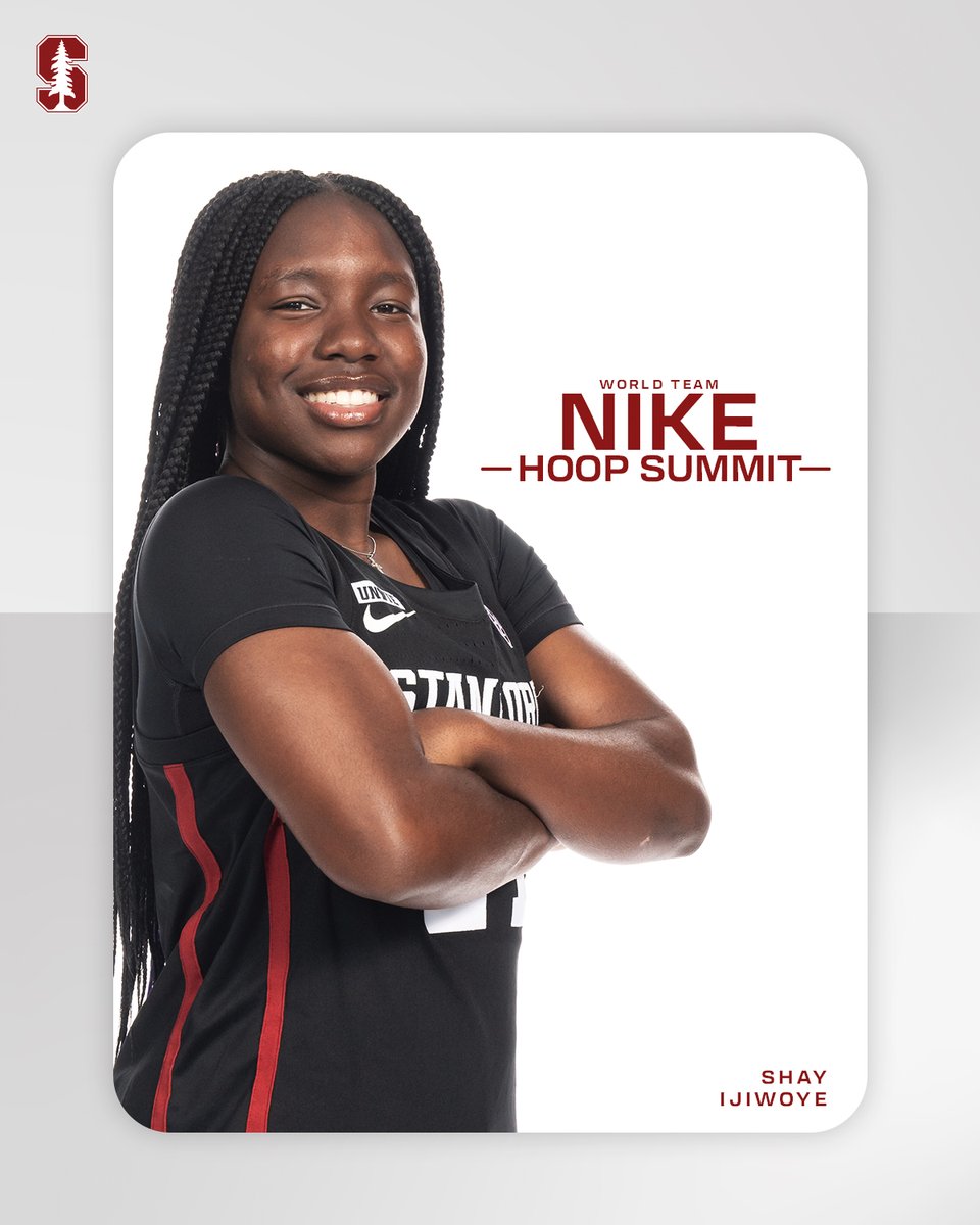 Ball out @shayijiwoye 🌲🤓 Catch Shay and the World Select Team at @nikehoopsummit live on @FS1 at 4:30 p.m. PT 🇳🇬🏀 #GoStanford