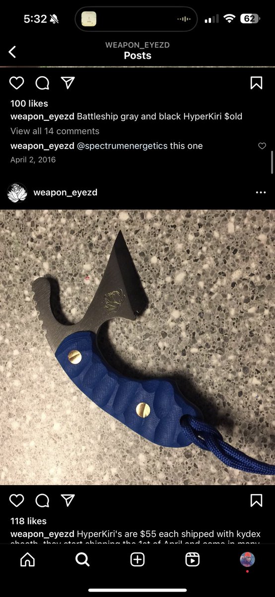 Weapon_eyezd's tweet image. Hyperdashis broke the game #customknives #punchtool #dagger #iran #steel #blade #edge #edc