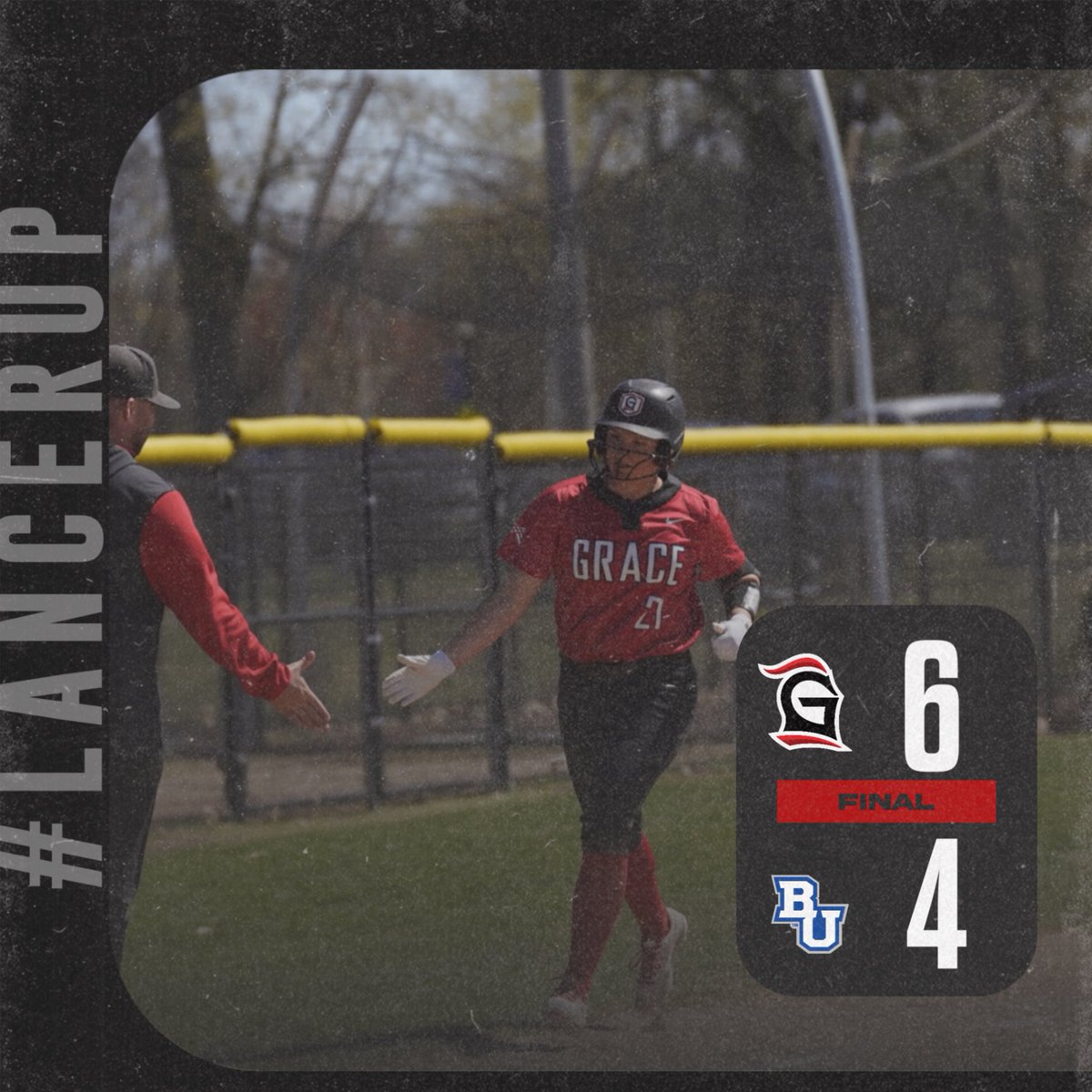 IT’S A SWEEP!!! @GC__Softball wins both games on the road against Bethel! #LancerUp