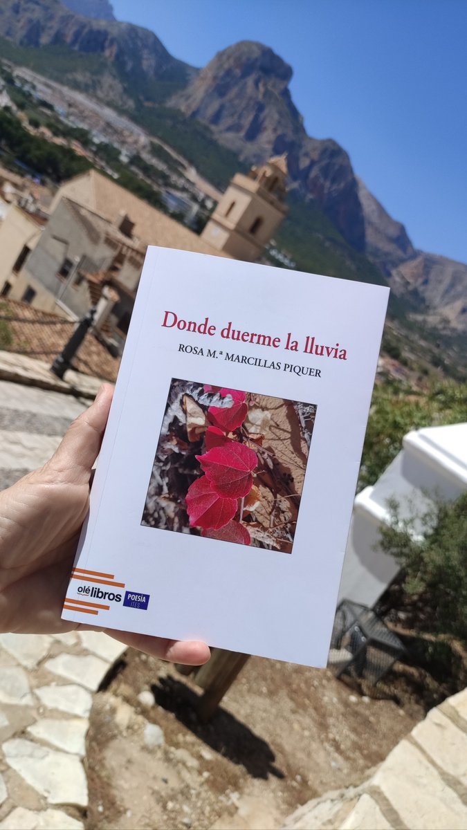 MRosamar64's tweet photo. Donde duerme la lluvia, editado por Olé Libros, con un magnífico prólogo de Jorge Pérez Cebrián. "Un mar de sombras y olvido cubre la piel, el poso que en soledad devuelve a las orillas el canto de la luz..." Un libro reflexivo e intimista que ahonda en el surco del tiempo. https://t.co/IVu2aQVtOO