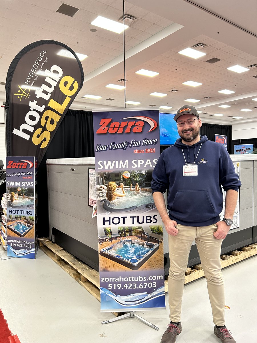 Thank you Zorra Hot Tubs and Swim Spas for being part of the 40th Anniversary Stratford Home &amp; Leisure Show!
.
.
.
#SHLS24 #stratfordhomeleisureshow