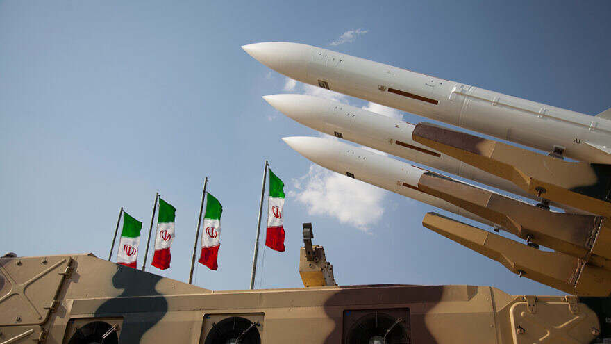 MorganOrtagus's tweet photo. Reminder: Biden allowed the UN sanctions on Iran's drones and ballistic missiles to expire less than six months ago.

The very same drones and missiles en route to Israel right now. https://t.co/KKIpjBWD0j