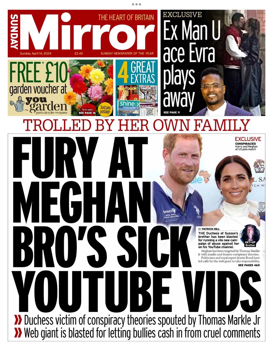 Introducing #TomorrowsPapersToday from: #SundayMirror Trolled by her own family Check out tscnewschannel.com/the-press-room… for a full range of newspapers. #journorequest #newspaper #buyapaper #news #buyanewspaper