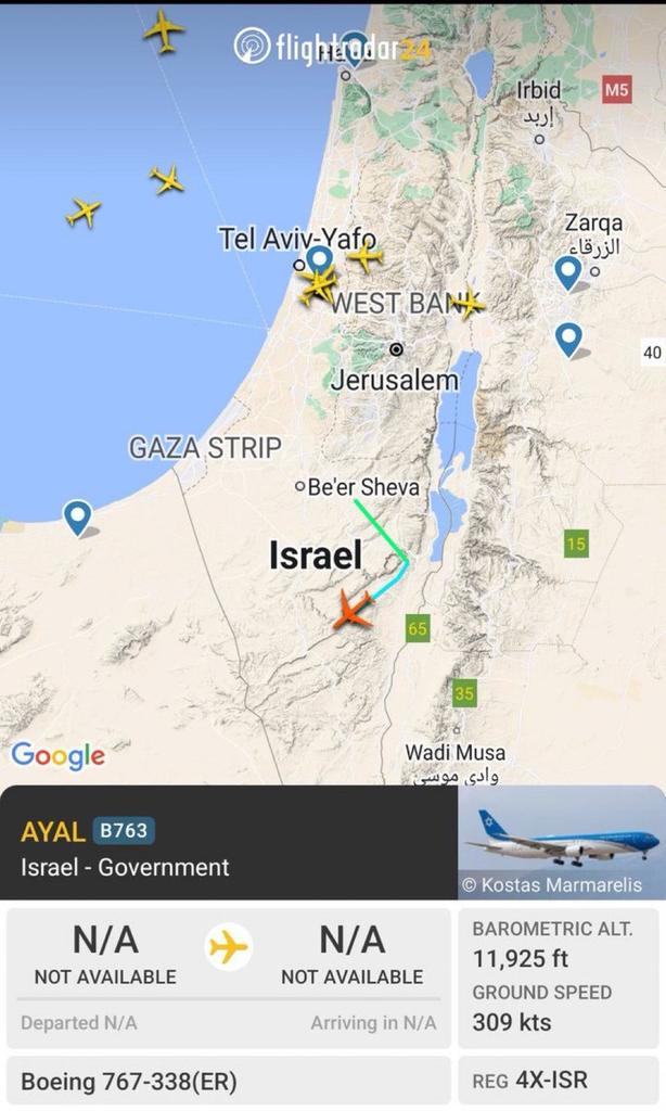 ⚡Al Mayadeen: For the first time since the war on Gaza, there are no Israeli planes over the Gaza Strip due to the Iranian threat.