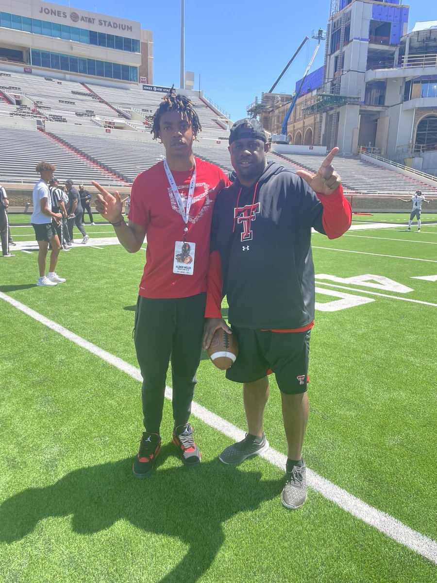 I had a wonderful time @TexasTechFB @COACHJUICE_ @CoachYates77 @iwp4short @jkbtjc_53 @BnanceTTU #WreckEm