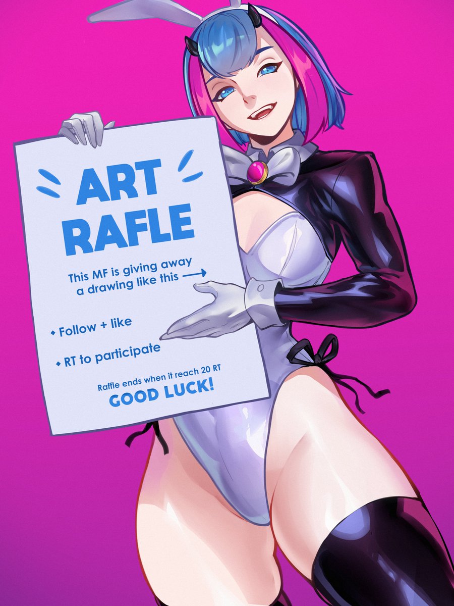 ˗ˏ ˋ ART RAFFLE ´ˎ˗ Winners get a free full body instead of a deadline it has a goal of 20 rt to decide the winner, good luck and thank you for participating! (and if you comment your oc you get extra points 👍)