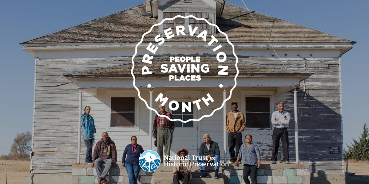 Preservation Month is coming in May! This year’s theme of “People Saving Places” highlights everyone doing the work of saving places—in big ways and small. Browse a suite of resources to help you celebrate Preservation Month this year: ow.ly/znq850R7FHq