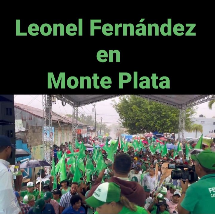 Leonel Fernández #FuerzaDelPueblo @LeonelFernandez #VolvamosPáLante #CaravanaFP #VOTA3 #LaVozDelPueblo #LeonelFernández #LeonelEnMontePlata