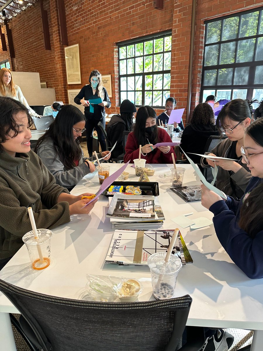 RATCLIFF #Architects welcomed our high schoolers and taught them about the different #roles that exist within a firm. The girls got to #build a treehouse where they could impart their own #design and #inspiration. 

#STEM #STEAM #architecture #strongsmartbold #career #education