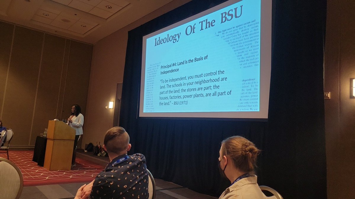 ubfoodlab's tweet photo. @profsaminaraja @UBuffalo Principle #4: Land is the basis of independence - Black Student Union, University at Buffalo, 1971 https://t.co/AYFeFptYVr
