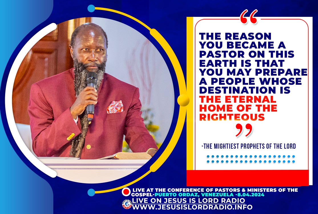 Eternal gospel of Jesus will help the church prepare for glorification,

Eternal gospel will teach the church to keep the word in their hearts,

Eternal gospel will tell the church to be totally obedient to God.
#CumanaConferenceDay2