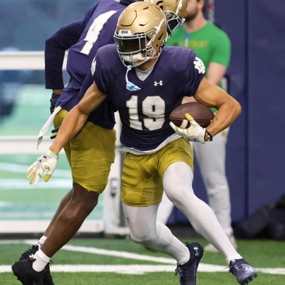 How did Notre Dame line up in Saturday's scrimmage? A look at the offensive depth chart: on3.com/teams/notre-da… And the defensive depth chart: on3.com/teams/notre-da…