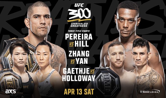 UFC 300 Betting Picks | The Fight Show (Ep. 126) w/ @SGPSoccer 🥊Pereira vs. Hill Preview 🍿Gaethje vs. Holloway Preview 💰Betting Lock Spotify - buff.ly/49AqPS8