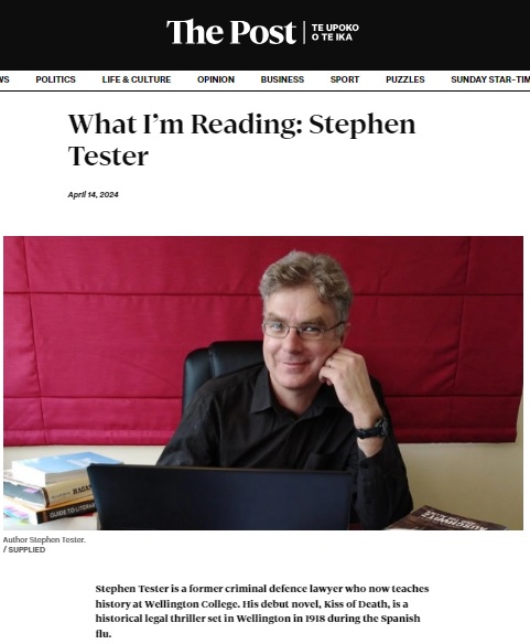 S_Tester_Author's tweet photo. Check out my recommendations for your light holiday reading which are coming to you courtesy of the Sunday Star Times: https://t.co/7GWVRB8b8i https://t.co/jT7uUAiK2v