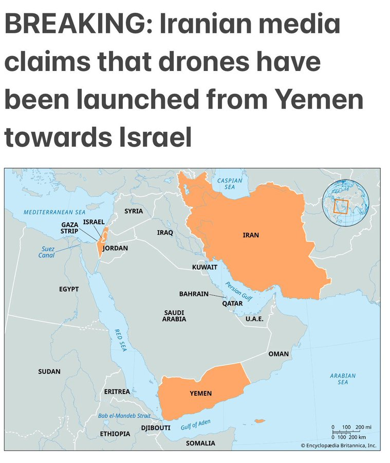 Yemen has joined the melee...