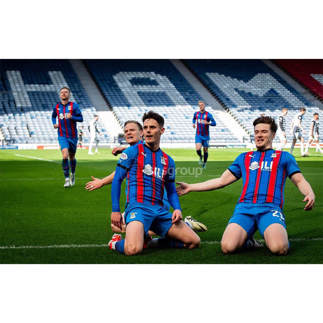 Images from Inverness win over Queen’s Park today at Hampden Park instagram.com/p/C5tzZxLrkjy/