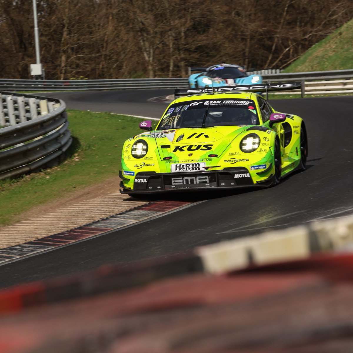 It’s win number 3 for @FalkenTyres #Car44 at @vln_de 1st qualifying race for the #24hNBR #NLS with @Heinemann_Tim and @Sven_Mueller14 #Nuerburgring #Nordschleife with #Grello #MantheyEMA #Porsche #911GT3R taking 3rd #PorscheOnTrack

#PorscheMotorRacing🔴🟡🔵⚫️