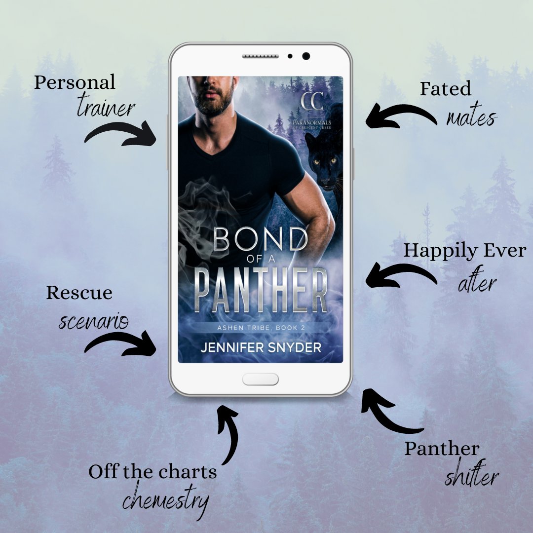 JennSnyder04's tweet photo. Bond Of A Panther (Ashen Tribe 2) is releasing on Monday! Are you ready for more from this panther tribe?

You can preorder your copy and have it delivered directly to your device!
Grab it here >> https://t.co/gfQEwT2tkc https://t.co/jJIp7c7irf