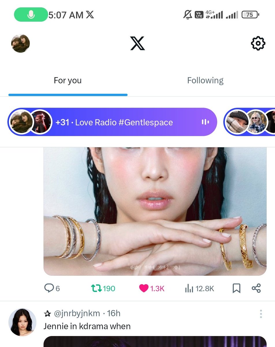 Gentlelalalisa's tweet photo. 5am na 31 listeners pa 😩♥️ #Gentlespace https://t.co/HPzoeJ5j8f