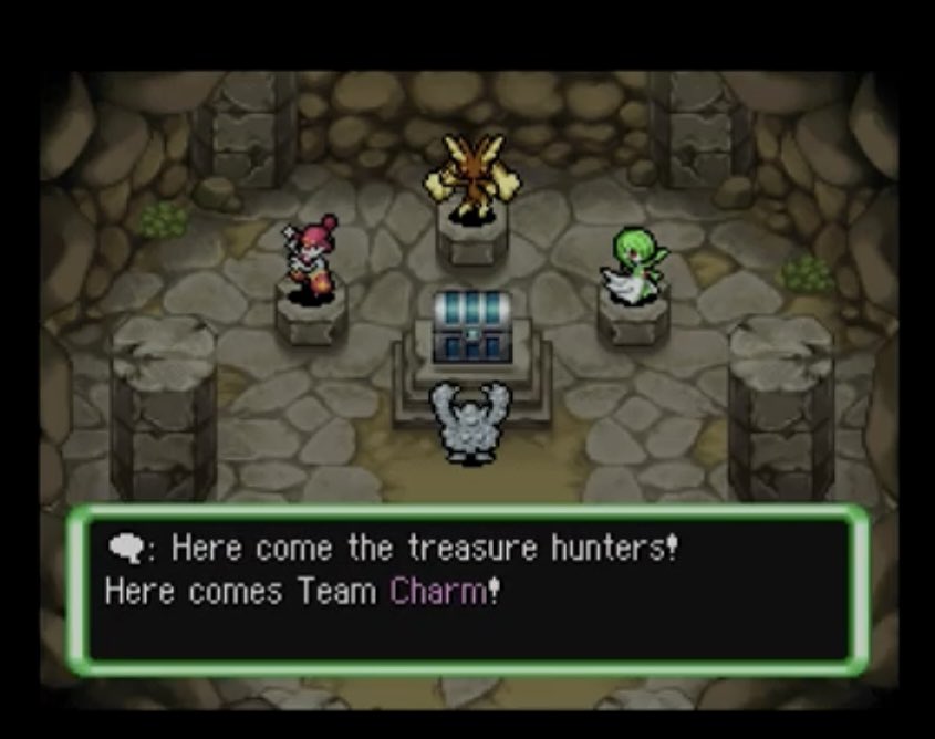 Dawn_Trainer's tweet photo. Here comes Team Charm! Loved this team. 
#pmd #explorerofsky https://t.co/tYX3NYRpTH