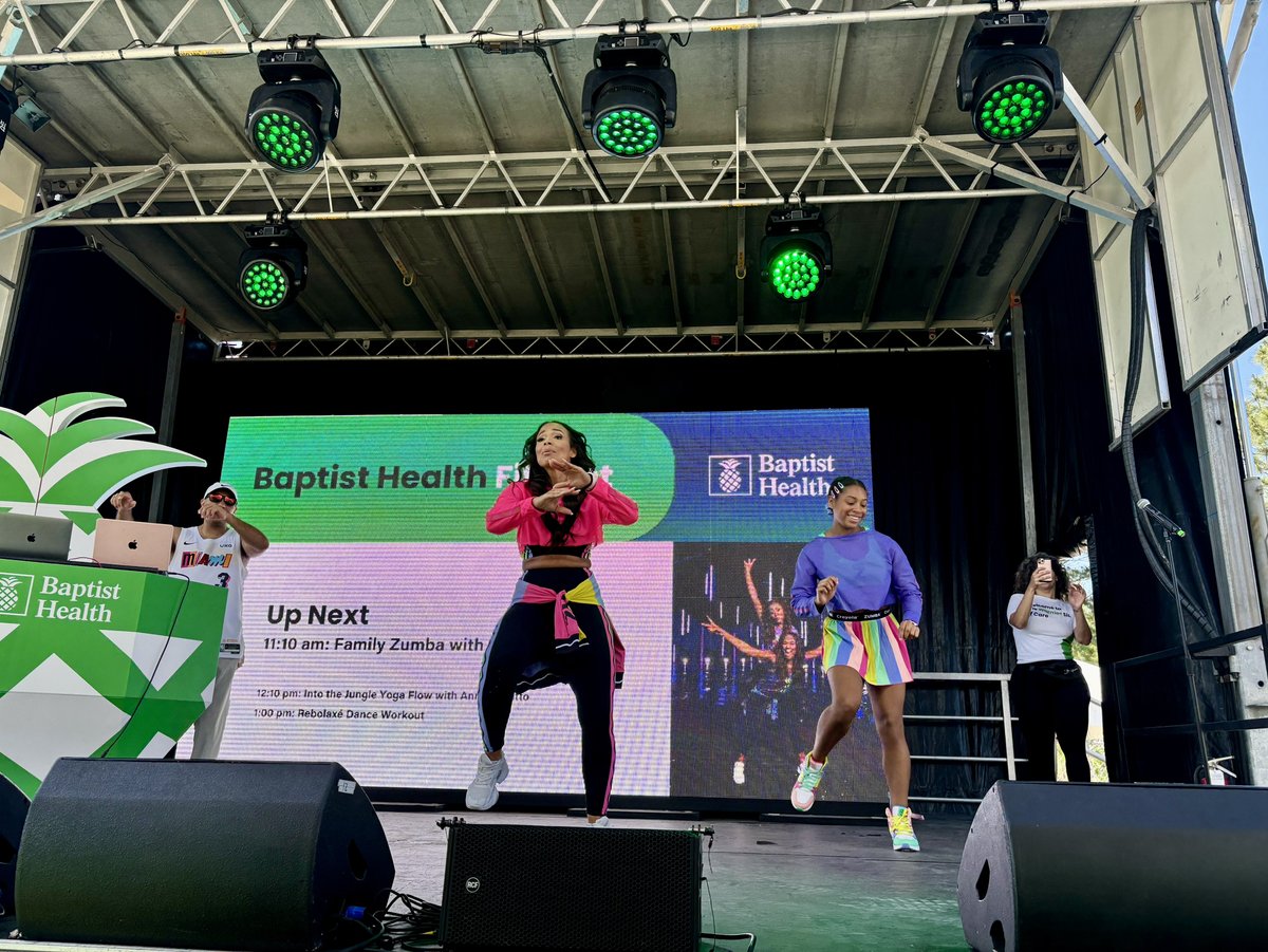 What a WILD time at Baptist Health Fit Fest today at Zoo Miami- an adventure-filled day of wellness, fun and swag for the whole family! 💚🍍 Good news, it's back in June! 🎉 More information here: bapth.lt/Fitfestjune