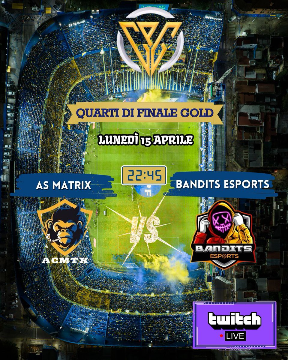 GRAN MACHT VS <a href="/Bandits_Esport/">𝔹𝔸ℕ𝔻𝕀𝕋𝕊 𝔼𝕊ℙ𝕆ℝ𝕋𝕊</a>
           Dale matrix💛💙💛💙
 <a href="/CPG__eSports/">Competitive Pro Gaming</a> @CPGitaly
