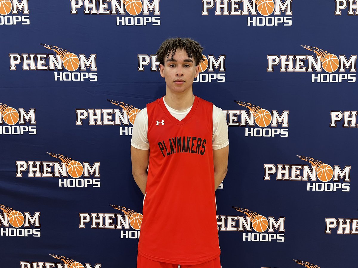 6’4 ‘26 Trey Fitch (Playmakers UA Rise) possesses an array of appealing qualities. Engaged defender and reliable shot-maker with great physical tools. Displays IQ, toughness, and the ability to assert himself as a leader by example #Phenom757Showcase