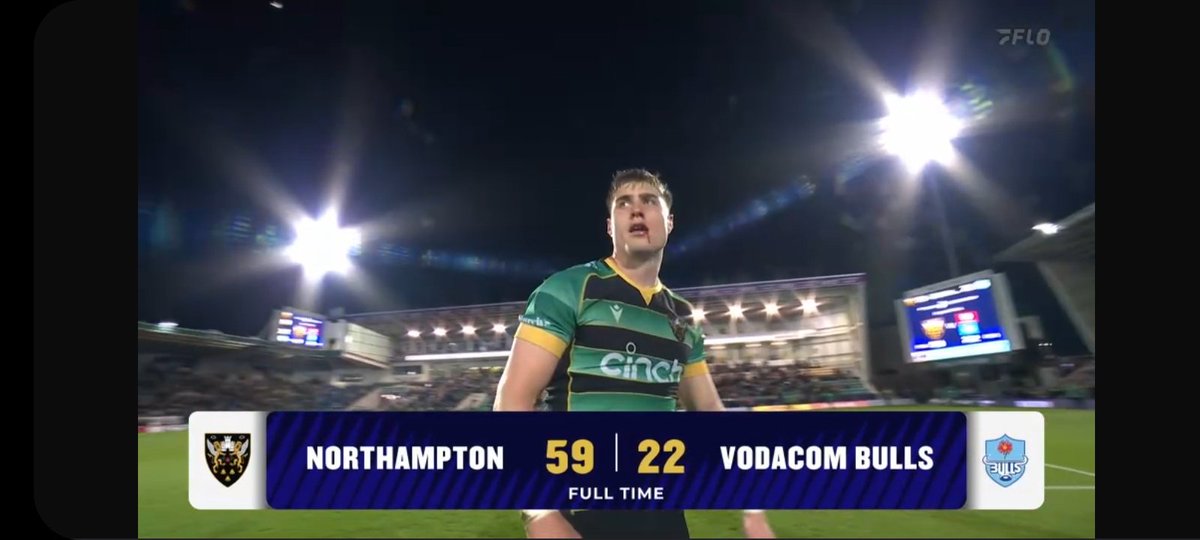 #NorthamptonSaints power their way past the #VodacomBulls 59-22 into a #InvestecChampionsCup semi final.