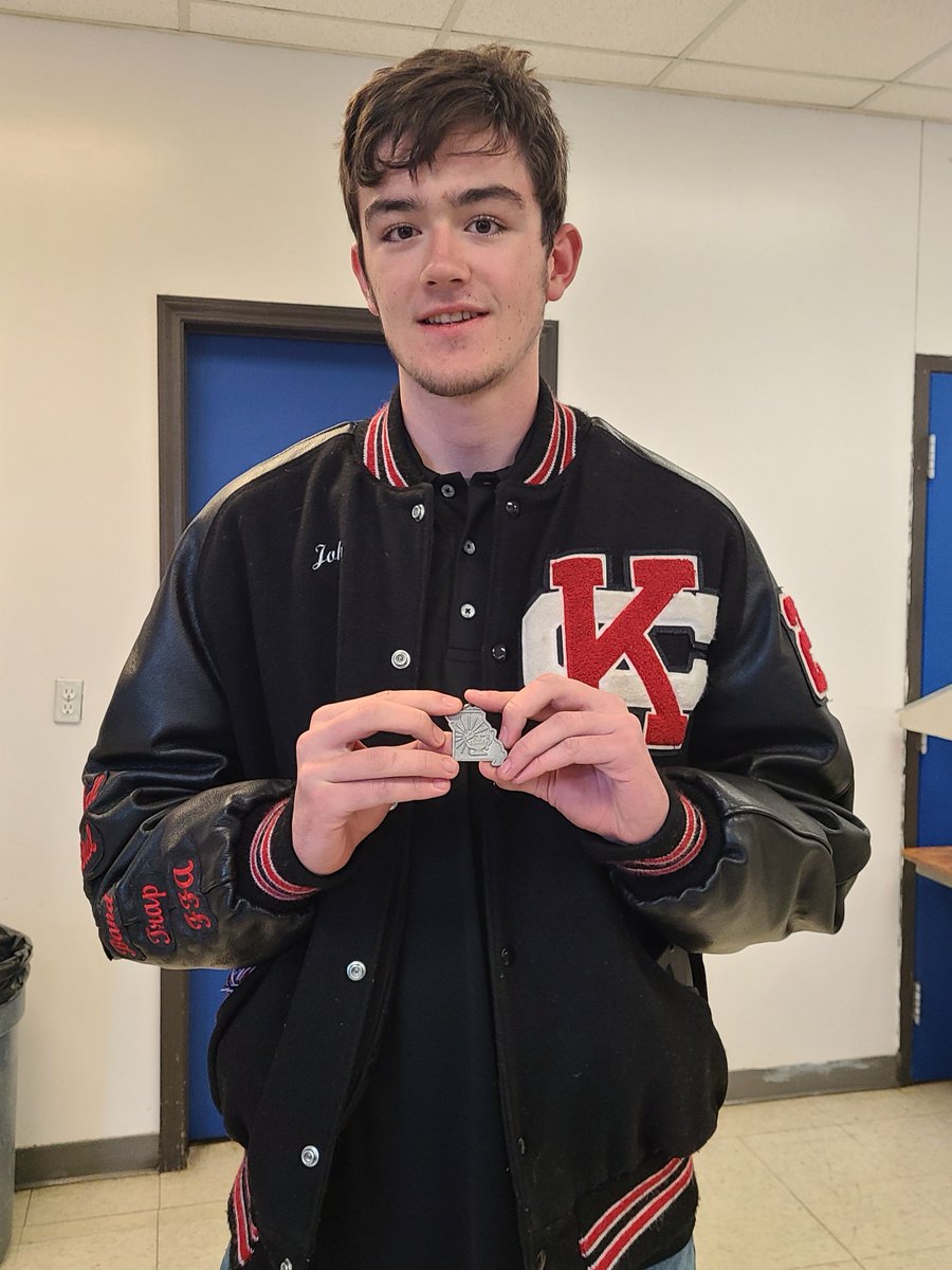 So proud of this team for placing 2nd at Districts today! Although we lost a hard match in the championship vs. Schuyler 260-320, we went undefeated the rest of the day, dispatching Canton, Northeast, Scotland, &amp; Paris. John Clark placed 1st all-district team with 106.6 ppg.