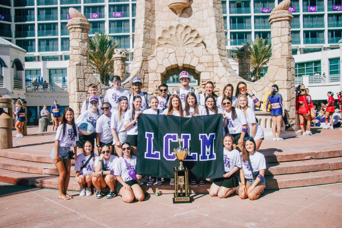 SFA_Cheer_'s tweet photo. National Runner-Up 🪓

Our Intermediate Small Coed is walking away  second in the nation with an event score of 97.2! 

#AxeEm x #RaiseTheAxe x #LockIn https://t.co/3UjdpwzSJr